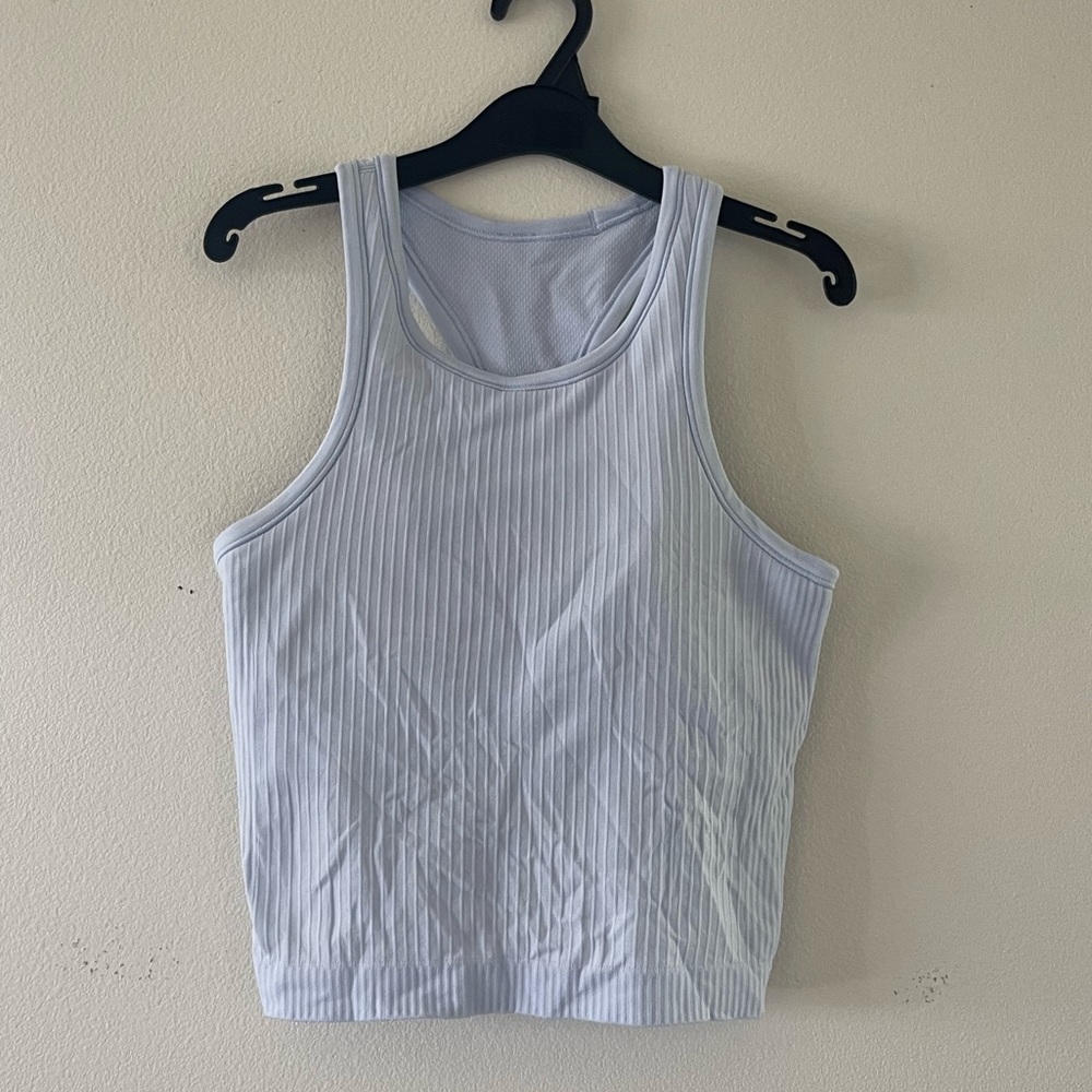Lululemon Ebb To Street Cropped Racerback Tank Top
